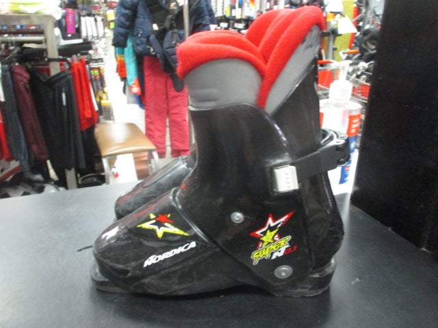 Load image into Gallery viewer, Used Nordica Super N0.1 Ski Boots Size 22.5
