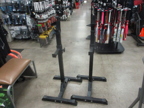 Used 2 Piece Squat Rack (Does Not Have Correct Thread Lock)