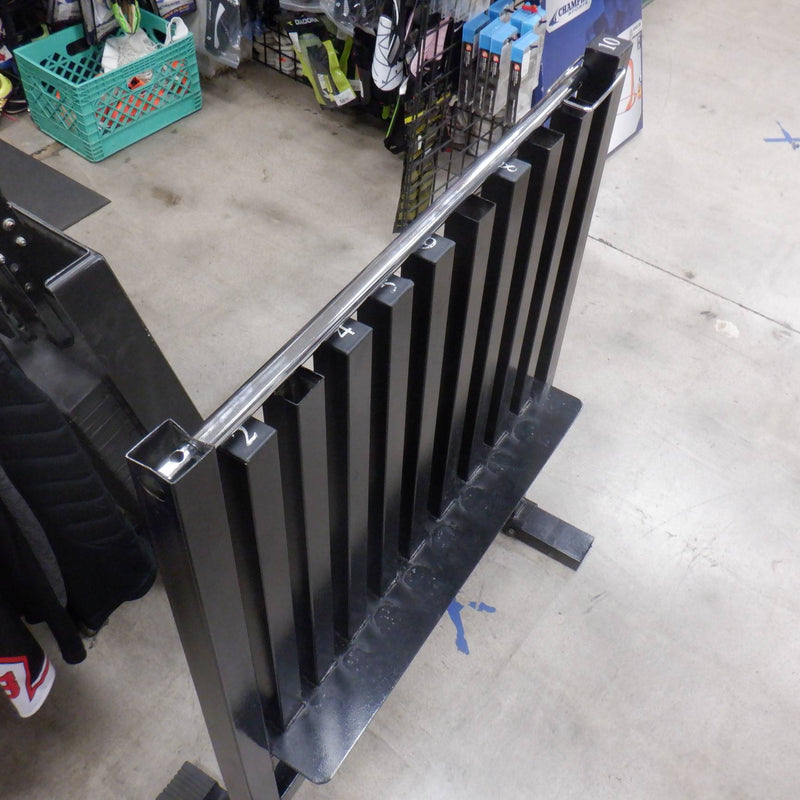 Load image into Gallery viewer, Used 10 Row Neoprene Dumbbell Rack
