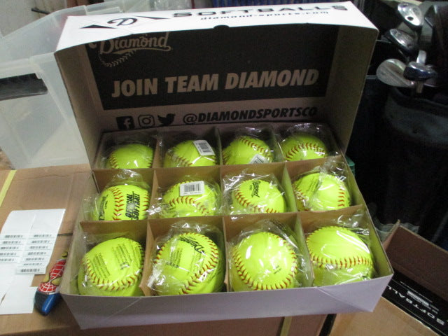 Load image into Gallery viewer, New Diamond 11YSC 12&quot; Softball - 1 Dozen
