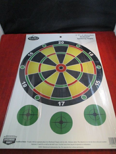 Load image into Gallery viewer, Birchwood Casey Dirty Bird Shotboard Splattering Targets 8 - 12&quot; x 18&quot;
