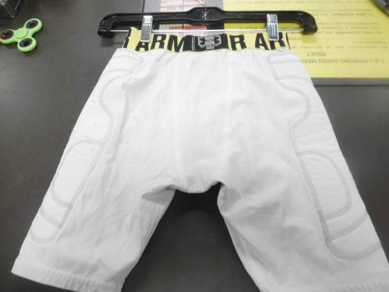 Load image into Gallery viewer, Used Under Armour Youth LG Compression Shorts With Cup Pocket
