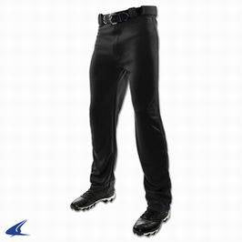 New Champro Open Bottom Relaxed Fit Black Youth XL