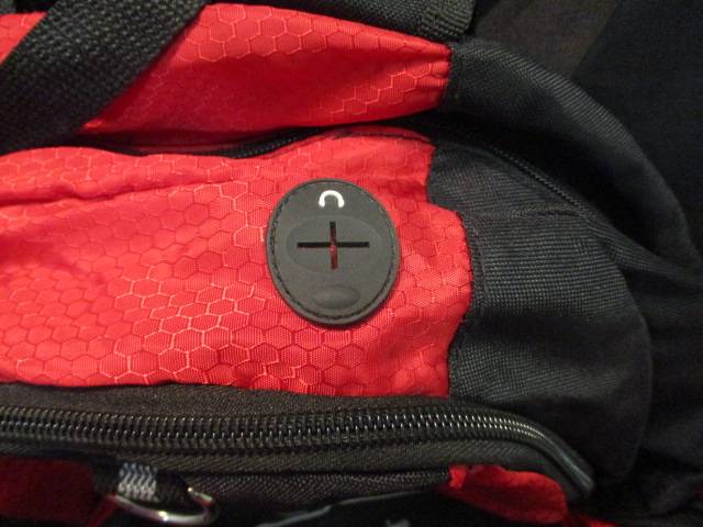 Load image into Gallery viewer, Used DiamondBacks University of Phoenix  Black/Red Backpack
