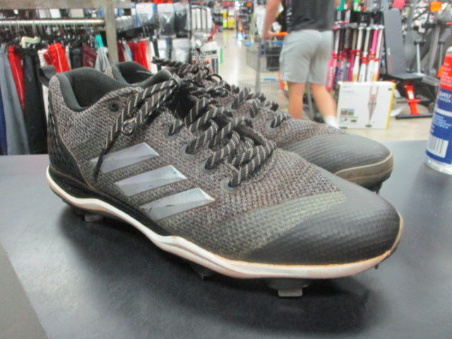 Load image into Gallery viewer, Used Adidas Metal Cleats Size 12 (Has wear in Heels)
