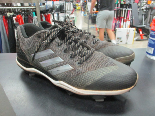 Used Adidas Metal Cleats Size 12 (Has wear in Heels)