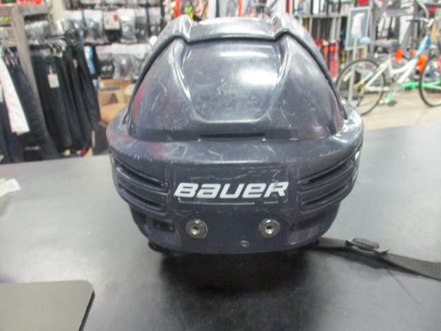 Load image into Gallery viewer, Used Bauer Reakt Size Small Hockey Helmet Navy
