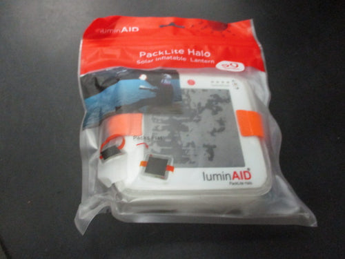 Used PackLite Halo Solar Inflatable Lantern