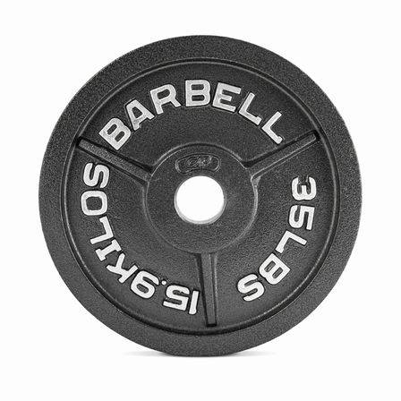 New Cap 35 lb Solid Olympic Plate