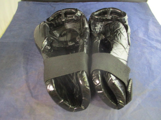 Used Black Foam Sparring Gloves