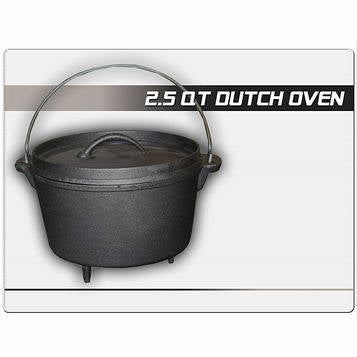 New WFS Cast Iron 2 Qt. Dutch Oven