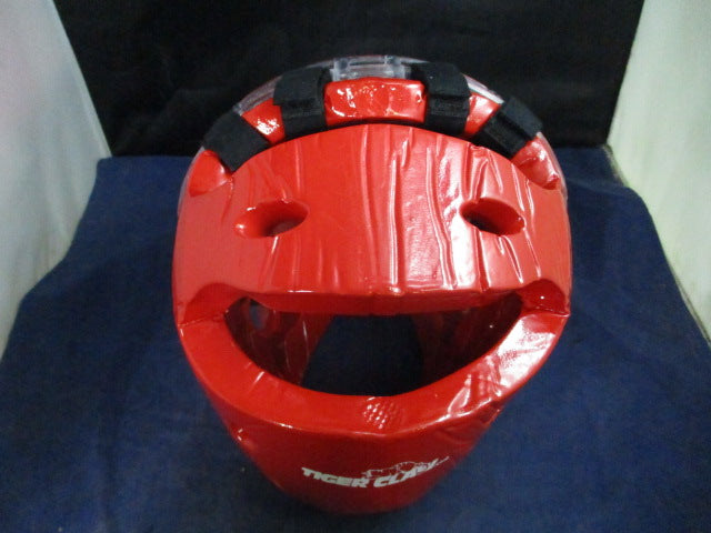 Load image into Gallery viewer, Used Tiger Claw Martial Arts CLear Face Shield Head Gear Size Adult
