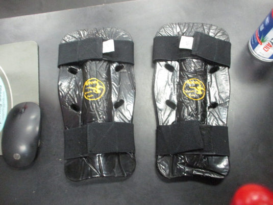 Used Goshin & Judo Karate Foam Shin Guards