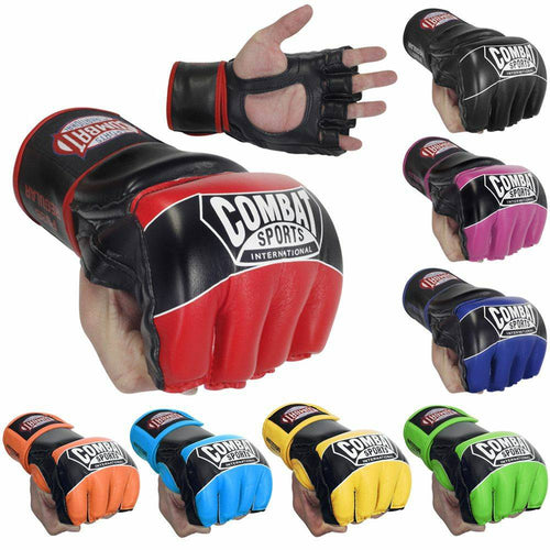 New Combat Sports Pro Style MMA Gloves XL - Black