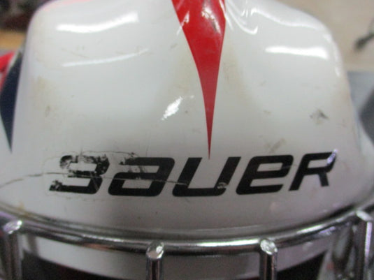 Used Bauer NVE 3 Hockey Goalie Helmet