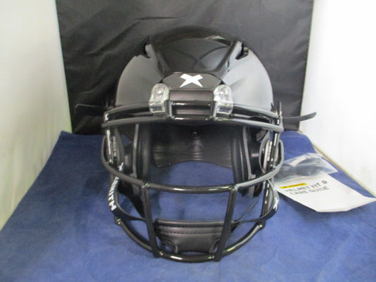 New Varsity Xenith Shadow Standard Fit Football Helmet Black Large