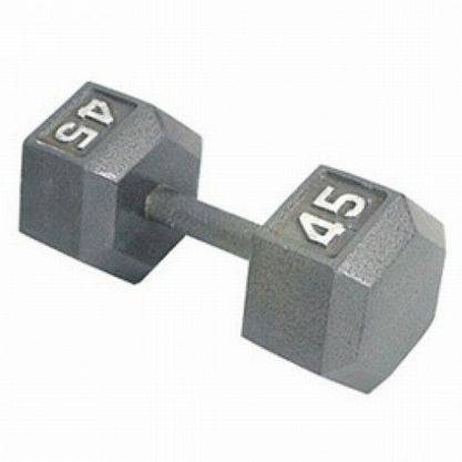 NEW Apollo Athletics 45 LB Hex Dumbbell