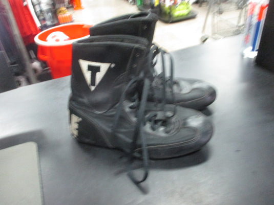 Used Title Boxing Shoes Black Size 4