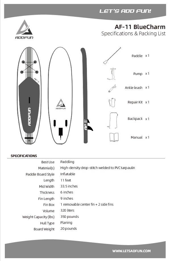 Load image into Gallery viewer, New C&amp;S Sporting Goods 10&#39;6&quot; Inflatable SUP Kit
