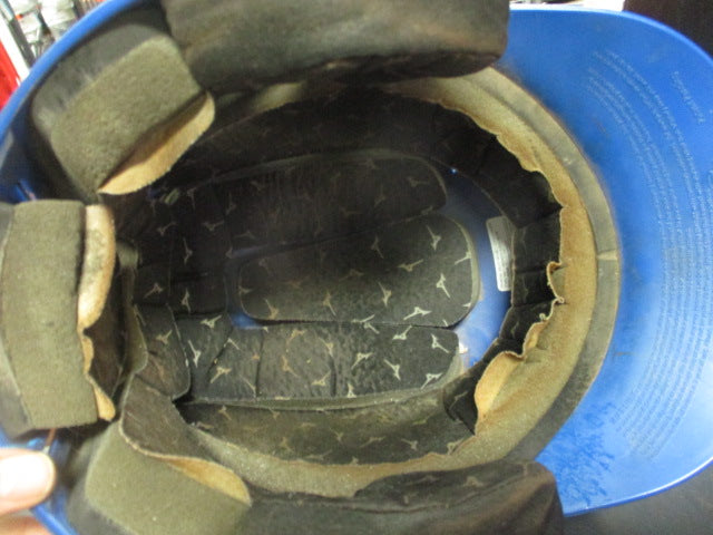 Load image into Gallery viewer, Used Mizuno Blue Helmet 7 1/4 - 7 1/2 (Inside is Peeling
