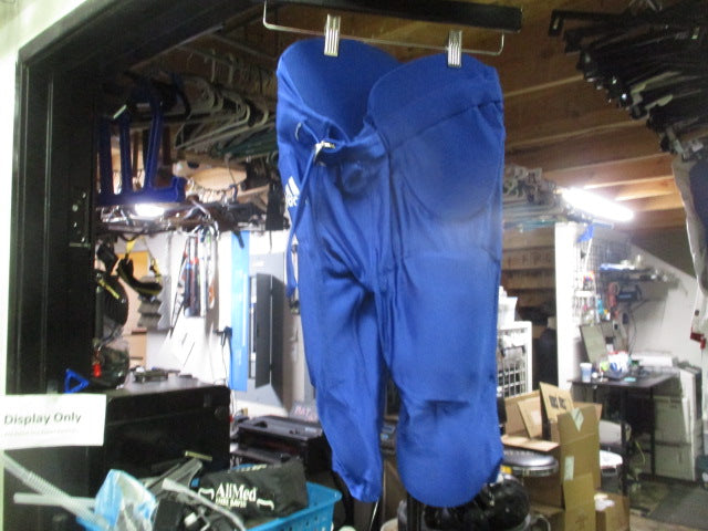 Load image into Gallery viewer, Used Adidas Integrated Football Pants with Pads Youth Medium R. Blue
