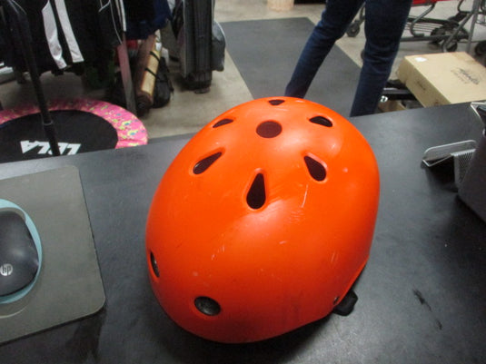 Used S1 Lifter Orange Skate Helmet Size Medium