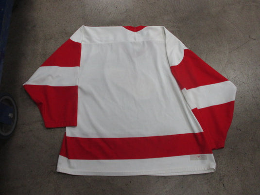 Vintage Starter Detroit Red Wings Sweater Size Medium White 
