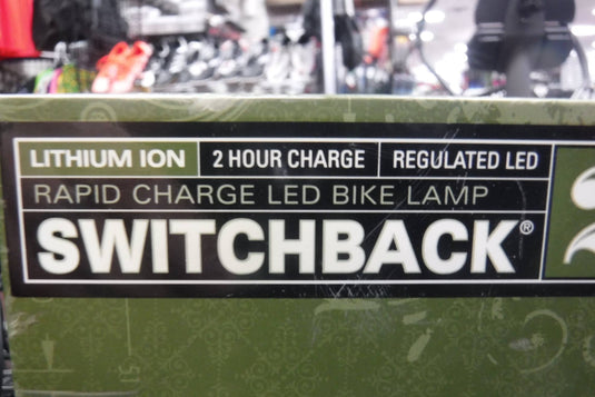 Used Princeton Tec Switchback 2 Rapid Charge LED Bike Lamp