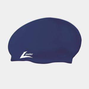 New Leader Medley Junior Swim Cap With Ear - Blue