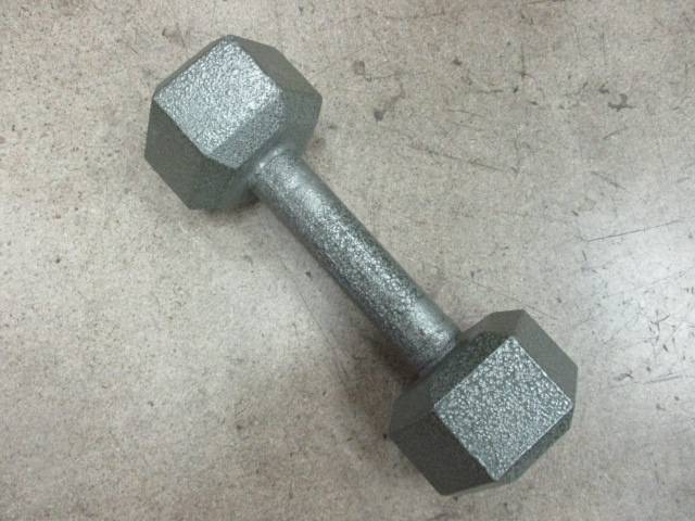 Load image into Gallery viewer, Used 10lb Cast Iron Dumbbell
