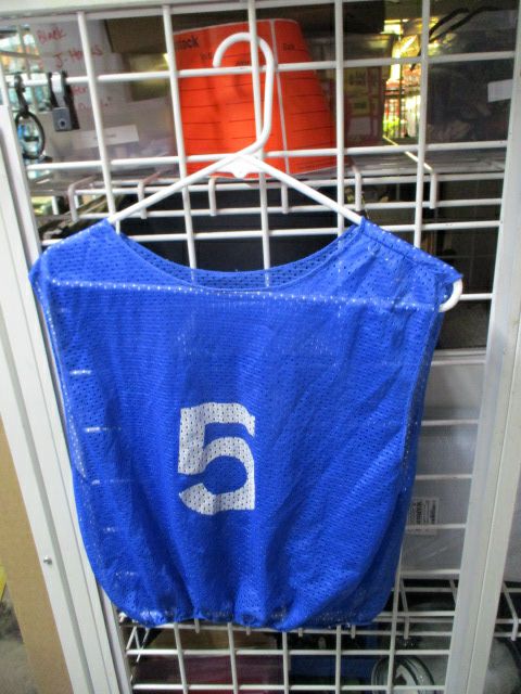 Used Blue #5 Pinnie