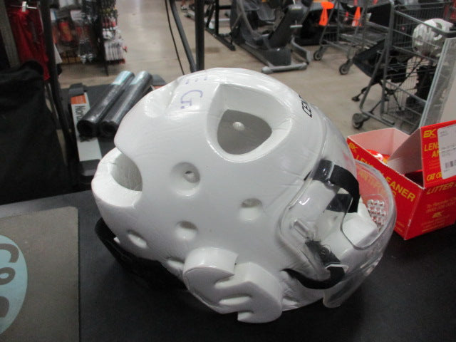 Load image into Gallery viewer, Used Century White Headgear W/ Face Shield Youth
