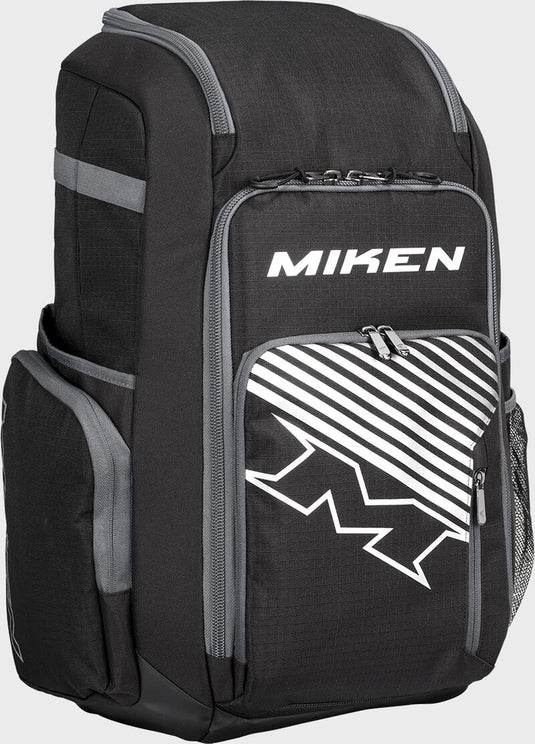 New Miken Deluxe Softball Backpack - Black