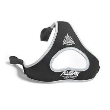 New All-Star Pro Delta-Flex Catcher's Helmet Harness - Black