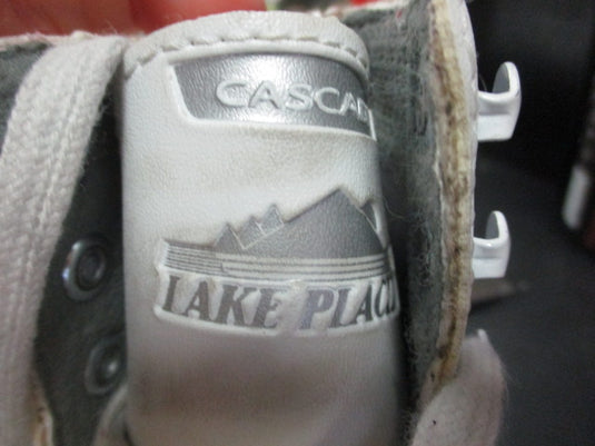 Used Cascade Lake Placid Figure Skates Size Junior 11