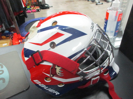 Used Bauer NVE 3 Hockey Goalie Helmet