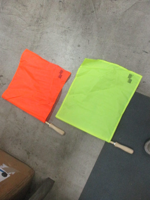 Load image into Gallery viewer, Used Official Sports Soccer Linemen Flag - Set of 2
