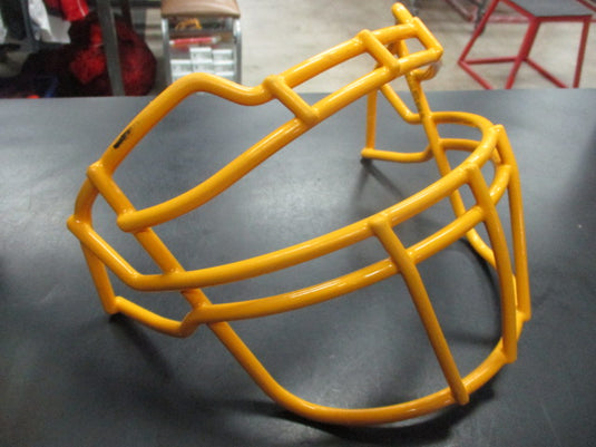 Used Schutt Football Helmet Face Mask - Yellow