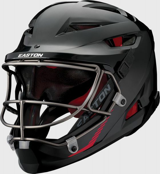 Load image into Gallery viewer, New Easton Hellcat Slowpitch Fielding Helmet Size L/XL- Black
