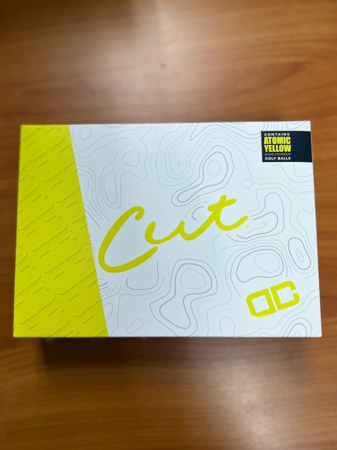 Load image into Gallery viewer, New C&amp;S Cut DC Yellow Golf Balls - 12 Qty
