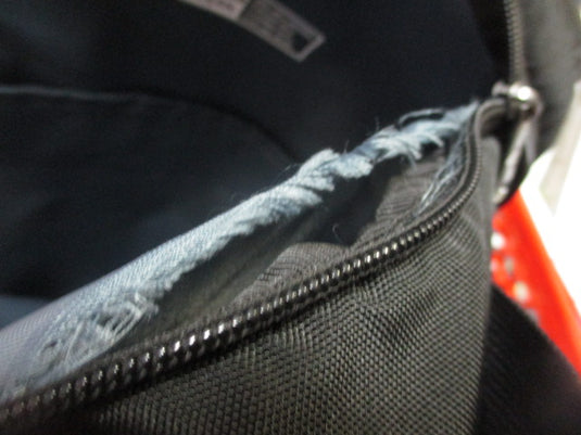 Used Adidas Black Backpack (Small Tear Near Top of Large Pocket)