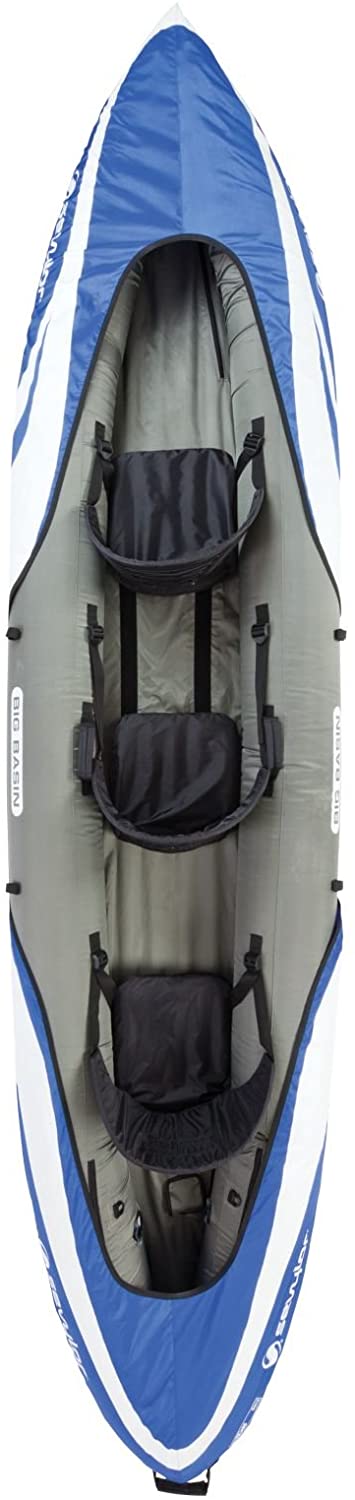 New Sevylor Big Basin 3 Person Inflatable Kayak