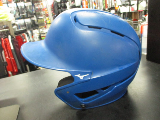 Used Mizuno Blue Helmet 7 1/4 - 7 1/2 (Inside is Peeling