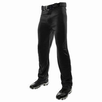 New Champro Open Bottom Baseball Pants Adult Size Medium - Black