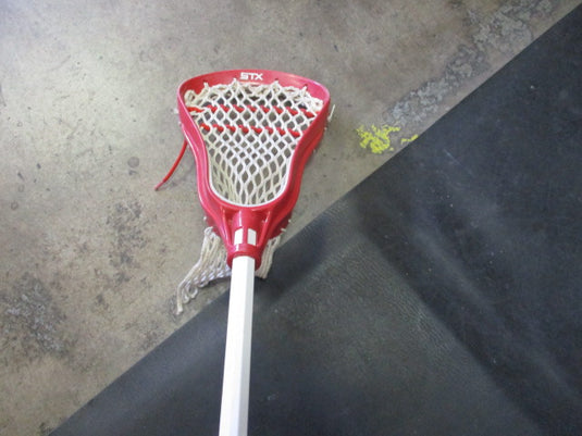 Used STX 37" Complete Lacrosse Stick Red