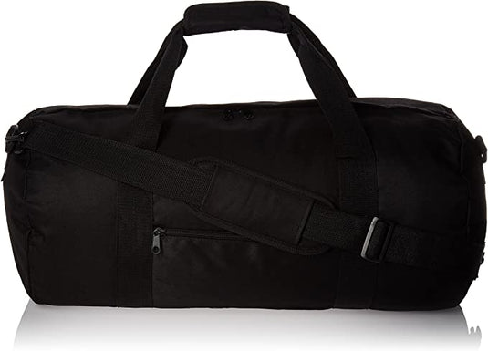New WFS Round Duffle Bag 24" Medium- Black