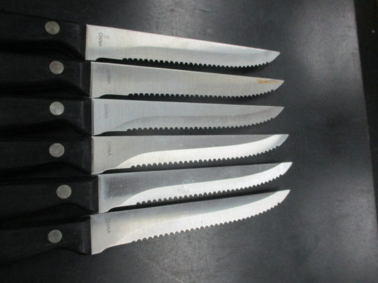 Used 6-Piece Steak Knife Set