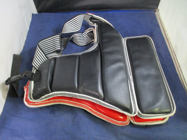 Load image into Gallery viewer, Used Red Martial Arts Chest Protector Youth Size Small
