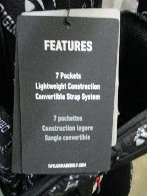 2023 TaylorMade Flextech Lite Stand Bag w/ Carry Strap