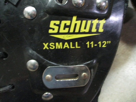 Used Schutt Y-Flex 2.0 Football Shoulder Pads 26-28" X-Small